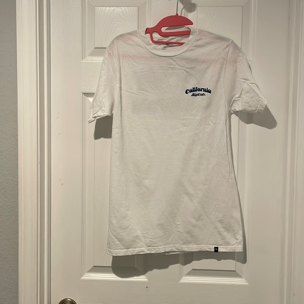 White ripcurl shirt